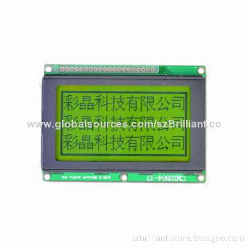 12864 LCD screen with controller KS0108, cob style, low consumption with LED back-light